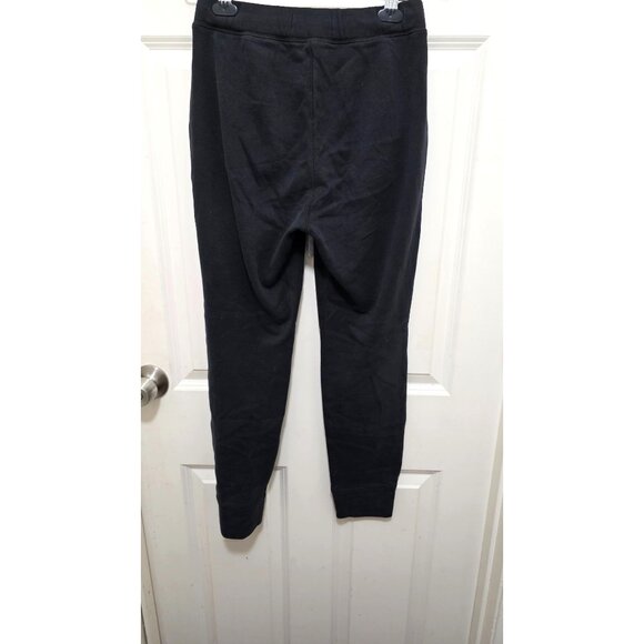 Abercrombie & Fitch Men's S Black Jogger Sweatpants Drawstring Waist & Embroider - Picture 3 of 7